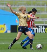 Fussball Frauen FIFA U 17  WM  2008  Paraguay - USA