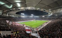Fussball 1. Bundesliga : Stadiouebersicht Mercedes-Benz Arena Stuttgart