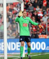 FUSSBALL 1. BUNDESLIGA: Berlin, DROBNY