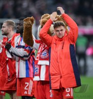 Fussball 1. Bundesliga  Saison  2025/2026  25. Spieltag FC Bayern Muenchen -  Borussia Moenchengladbach