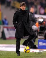 FUSSBALL SERIE A:   Trainer Leonardo (Milan)