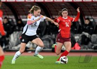 Fussball International Frauen Laenderspiel: Schweiz - Deutschland