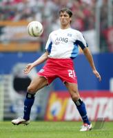 Fussball 1. Bundesliga: HSV, BOULAHROUZ Einzelaktion am Ball