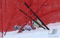 Ski Alpin Kitzbuehel 2016 Abfahrt Sturz Georg Streitberger (AUT)