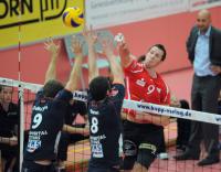 Volleyball 1. Bundesliga  09/10  TV Rottenburg - Wuppertal Titans