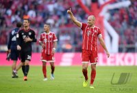 Fussball 1. Bundesliga Saison 17/18: FC Bayern Muenchen - SC Freiburg