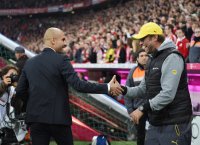 Fussball 1. Bundesliga Saison 14/15: FC Bayern Muenchen - Borussia Dortmund