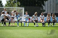Fussball International Euro 2025,
Mannschaftsfoto Deutsche Frauen Nationalmannschaft