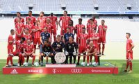 Fussball 1. Bundesliga 2017/2018: Fototermin beim FC Bayern Muenchen