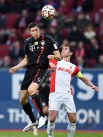 Fussball 1. Bundesliga Saison 14/15: FC Augsburg - FC Bayern Muenchen
