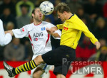 Fussball 1. Bundesliga: Dortmund - Hamburg, Zweikampf