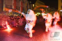 Schwaebisch-alemannische Fastnacht / Fasnet Rottenburg Hexentanz 2015