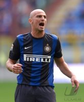 FUSSBALL SERIE A: Esteban Cambiasso (Inter Mailand)