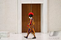 Rom, Schweizer Gardisten bei der Generalaudienz Papst Franziskus I.