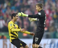Fussball DFB Pokal Halbfinale 14/15: FC Bayern Muenchen - Borussia Dortmund