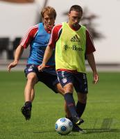 Fussball 1. Bundesliga: Training beim FC Bayern Muenchen