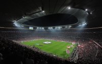 Fussball CHL  Saison 2011/2012:  Stadionuebersicht Allianz-Arena Muenchen
