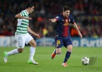 FUSSBALL INTERNATIONAL CHL 12/13: FC Barcelona - Celtic FC Glasgow