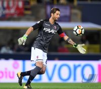 FUSSBALL SERIE A 2017/2018: Torwart Antonio Mirante (FC Bologna)
