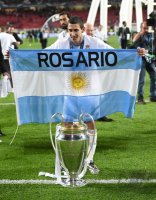 Fussball Champions League Finale 2014: Angel Di Maria (Real Madrid)