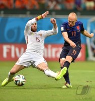 FUSSBALL WM 2014, Gruppenphase: Spanien - Niederlande