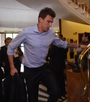 Fussball International CHL Saison 13/14: Ankunft FC Bayern in Madrid