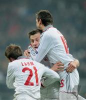 FUSSBALL  International CHL 09/10 : FC Bayern  Muenchen  - AC Florenz