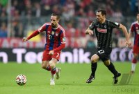 Fussball 1. Bundesliga Saison 14/15: FC Bayern Muenchen - SC Freiburg