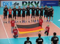 Volleyball EM  Qualifikationsturnier in Tuebingen: Deutschland - Montenegro: