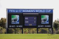 Fussball Frauen FIFA U 17  WM  2008  STADION AUCKLAND