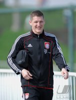 Fussball 1. Bundesliga 2010/2011 Trainingslager FC Bayern Muenchen : Bastian Schweinsteiger