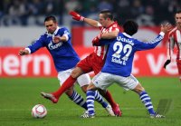 Fussball 1. Bundesliga : FC Schalke 04 - FC Bayern Muenchen
