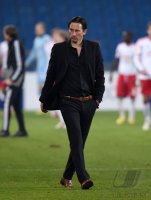 Fussball Europa League Saison 2013/2014: Trainer Roger Schmidt (Red Bull Salzburg)