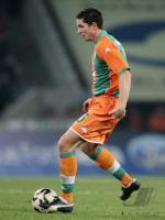 Fussball 1. Bundesliga: Bremen, ANDREASEN Einzelaktion am Ball