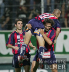 Fussball T-Mobile Bundesliga Pasching-Rapid; Jubel Rapid