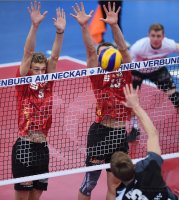 1. Volleyball Bundesliga , TV Rottenburg - Berlin Recycling Volleys