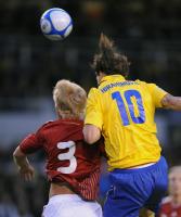Fussball WM-Qualifikation:  Schweden - Daenemark