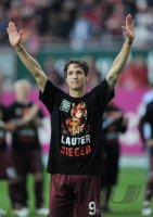 Fussball 1. Bundesliga  Saison 2010/2011: 1. FC Kaiserslautern - Werder Bremen