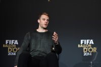 Fussball International  FIFA Ballon d Or 2014: Torwart Manuel Neuer (FC Bayern Muenchen / Deutschland)