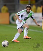 Fussball DFB Pokal Viertelfinale 13/14: Ricardo Rodriguez (VfL Wolfsburg)