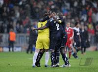 FUSSBALL  International CHL 09/10  JUBEL Bordeaux