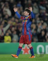 Fussball CHL  Saison 2010/2011:  JUBEL Lionel Messi (Barca)