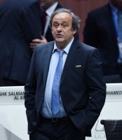 Fussball International 65. FIFA Kongress:  Vizepraesident Michel PLATINI (Frankreich, FIFA-Exekutivkomitee und UEFA Praesident)
