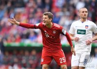 Fussball DFB Pokal Viertelfinale 18/19: FC Bayern Muenchen - 1. FC Heidenheim