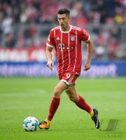 Fussball 1. Bundesliga Saison 17/18: FC Bayern Muenchen - 1. FSV Mainz 05