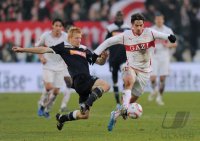 Fussball 1. Bundesliga  Saison 2010/2011:  VfB Stuttgart - TSG 1899 Hoffenheim