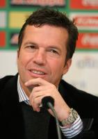 Fussball 1. Bundesliga: Training SV Werder Bremen mit Praktikant Lothar Matthaeus