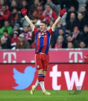Fussball 1. Bundesliga Saison 14/15: Bastian Schweinsteiger (FC Bayern Muenchen)