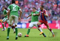 Fussball 1. Bundesliga Saison 14/15: FC Bayern Muenchen - Werder Bremen