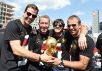 Fussball WM 2014: Weltmeister Deutschland in Berlin